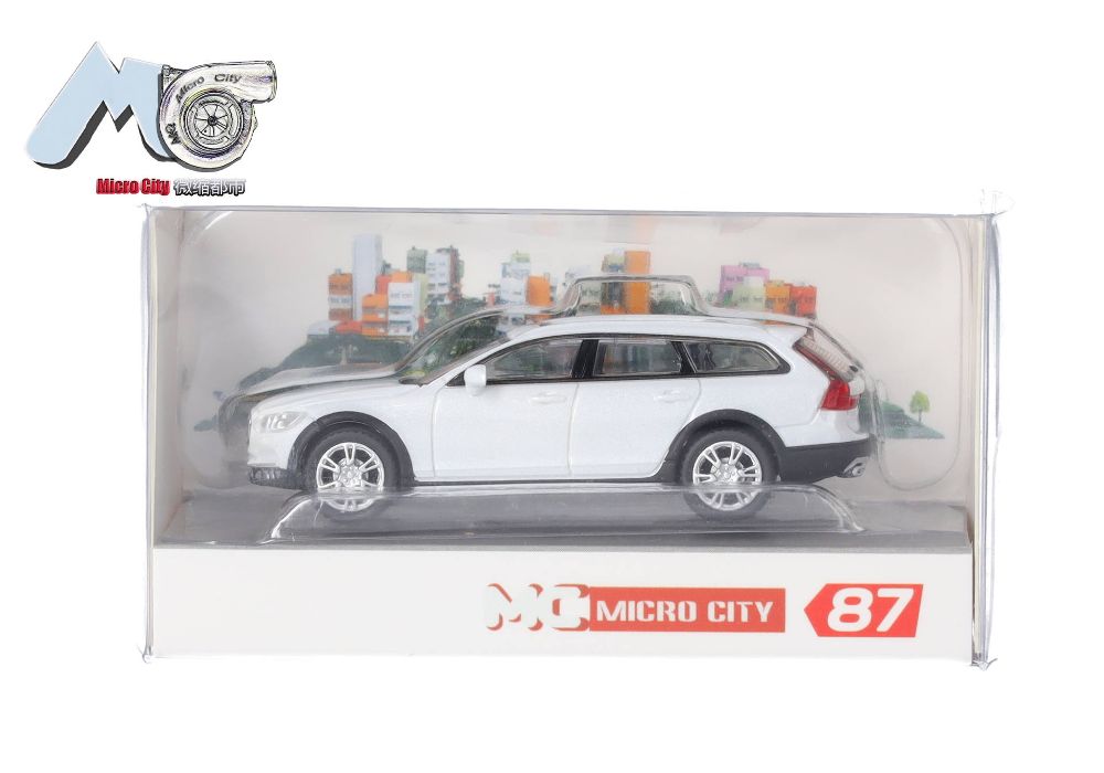 Herpa 87MC000020 MicroCity: Volvo V90 weiß (ab 2017) 1:87 Spur H0 NEU
