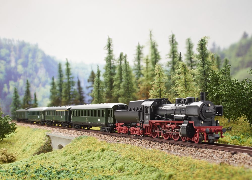 Trix MHI 16388 Dampflokomotive 038 357-0 (BR 38.10-40) (DB) Spur N