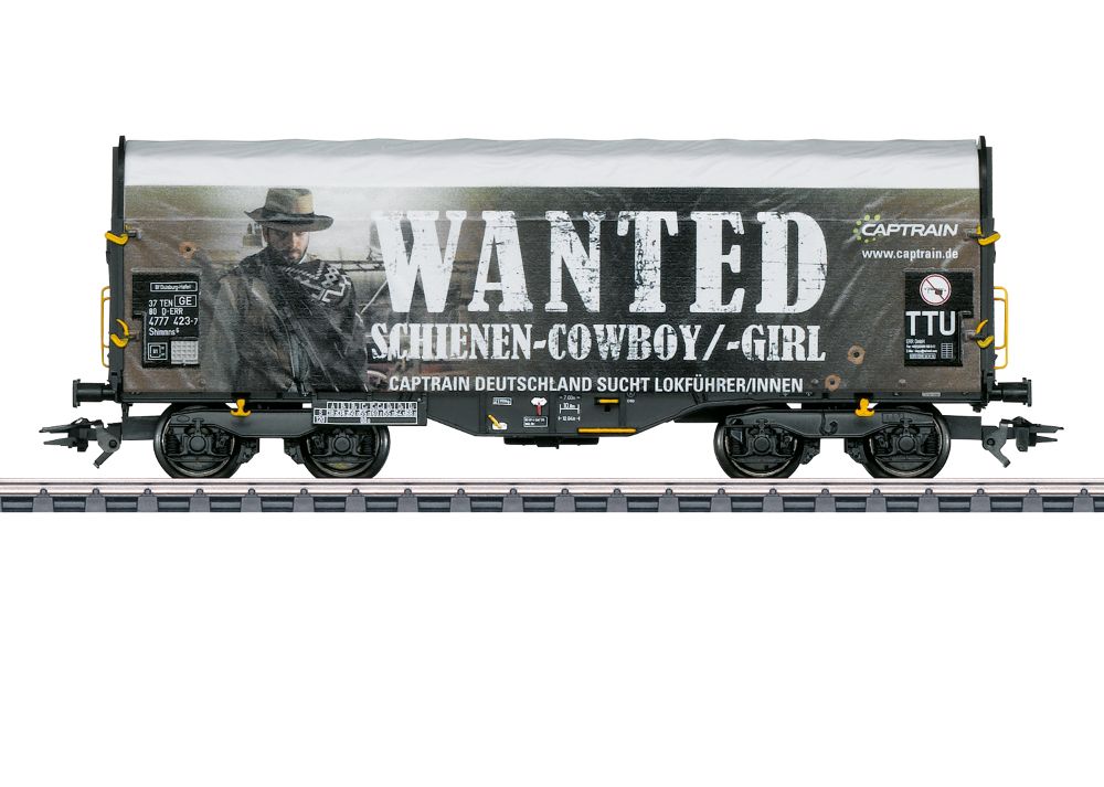 Märklin 47233 Schiebeplanenwagen ERR/Captrain 1:87 Spur H0 AC