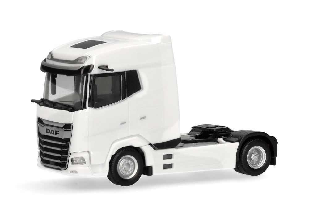 Herpa 320894 DAF XG facelift Zugmaschine 2achs weiß 1:87 Spur H0
