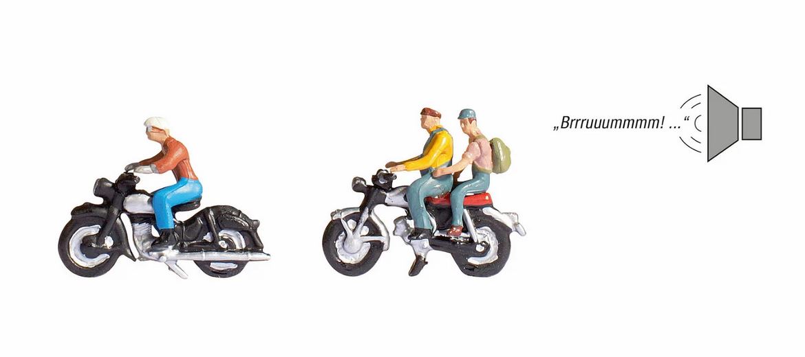 Noch 12970 Motorrad 1:160 Spur N Neu OVP Figuren Sound-Szene