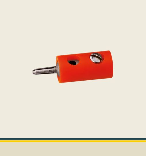 Brawa 3056 Querlochstecker ∅ 2,5 mm orange 10 Stück Neu OVP