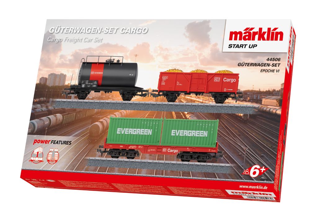 Märklin 44506 Start up - Güterwagen-Set DB Cargo Ep. VI Spur H0