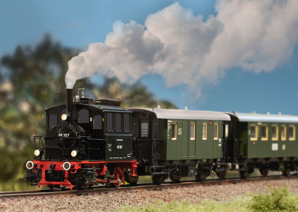 Märklin MHI 26619 Zugpackung „Spalter Bockl“ Baureihe 98.3 (DB) Spur H0