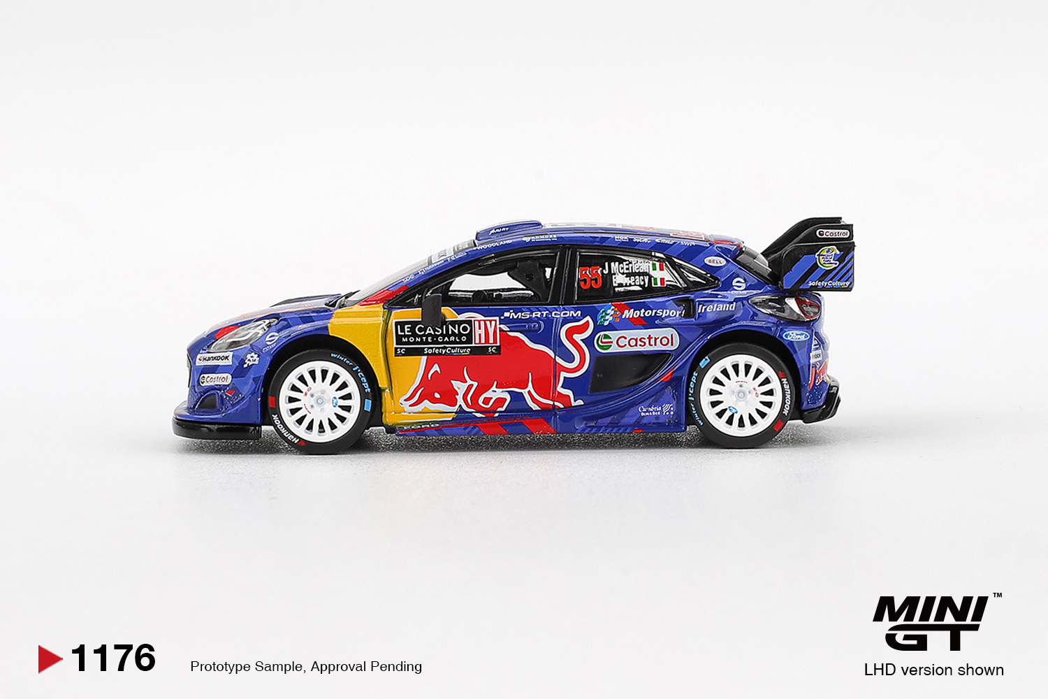 Mini GT 1176 1:64 FORD PUMA RALLY1 #55 M-SPORT FORD