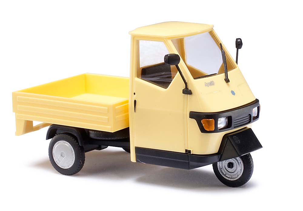 Busch 60003 Piaggio Ape 50 Gelb 1:43 Spur 0 Standmodell Neu OVP