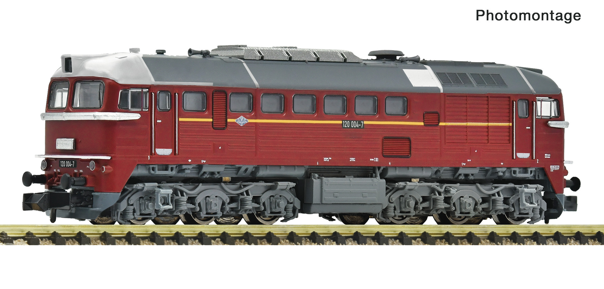 Fleischmann 7360048 Diesellokomotive 120 004-7, DR