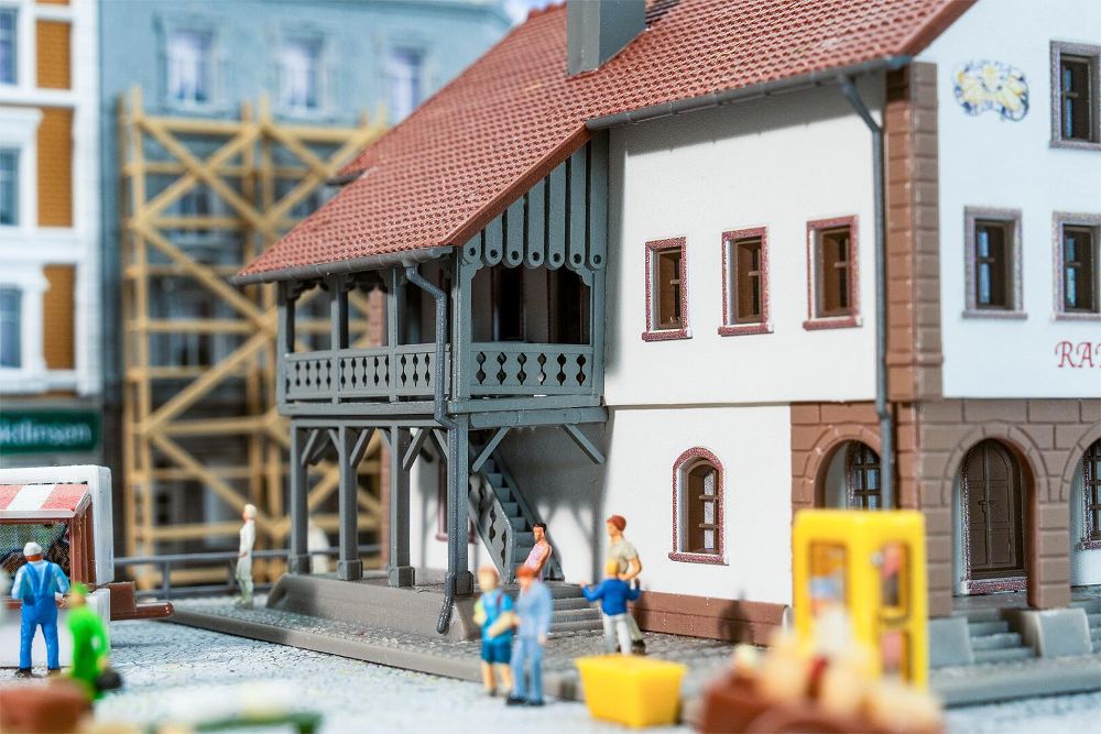 Faller 231727 Kleinstadtrathaus 1:160 Spur N Bausatz NEU OVP