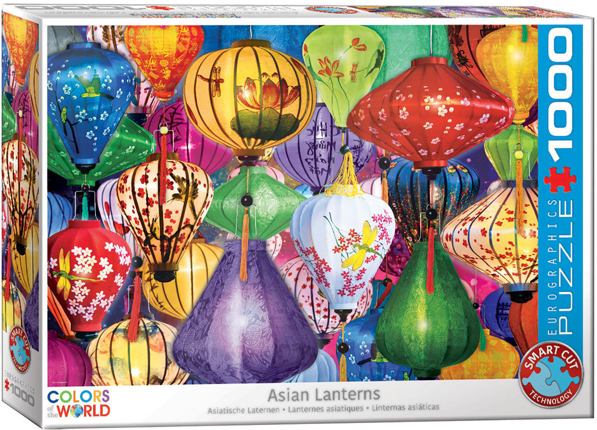 EUROGRAPHICS 6000-5469 Asiatische Laternen 1000 Teile Puzzle