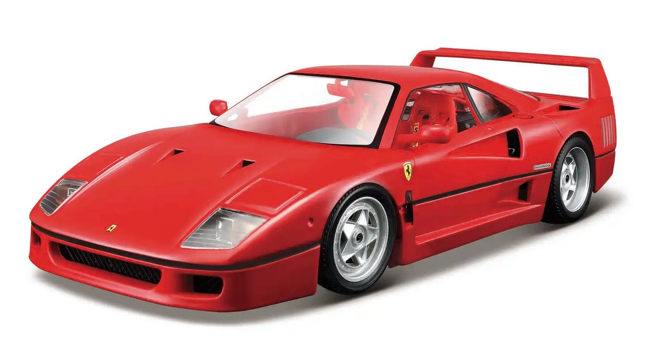 Bburago 18-16023 Ferrari F40, rot, 1:18