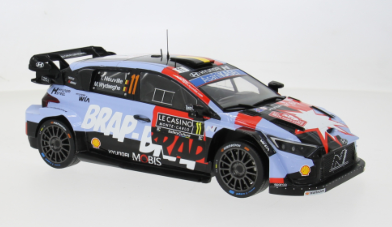 IXO 18RMC270B.22 T.Neuville/M.Wydaeghe #11 Hyundai i20 N Rally1 1:18