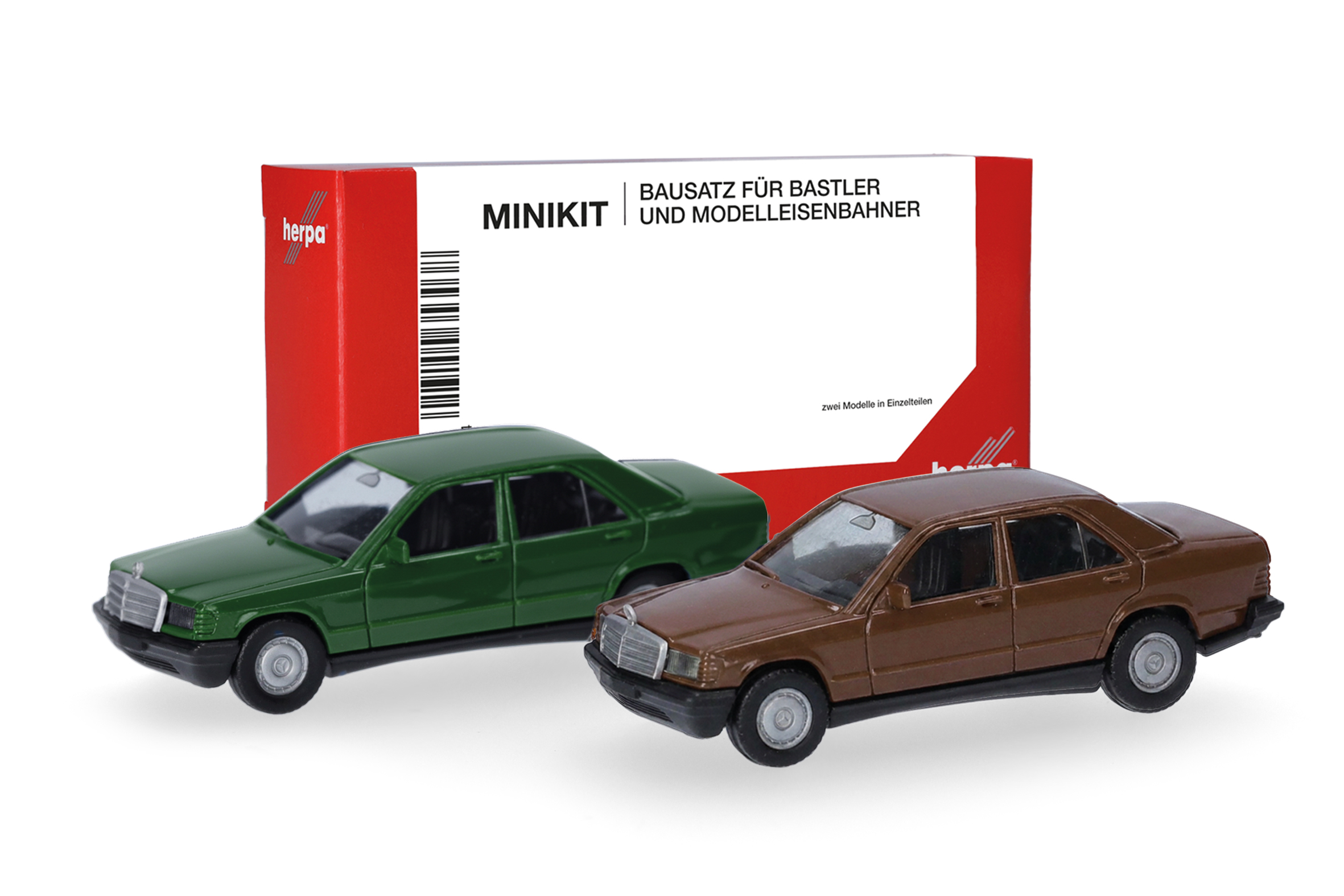 Herpa 012409-010 MiKi MB 190 achatgr. maronbr.