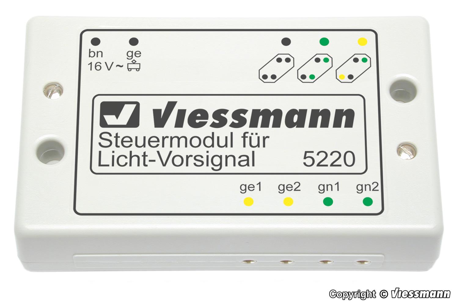 Viessmann 5220 Steuermodul für Licht-Vorsignal Neu OVP