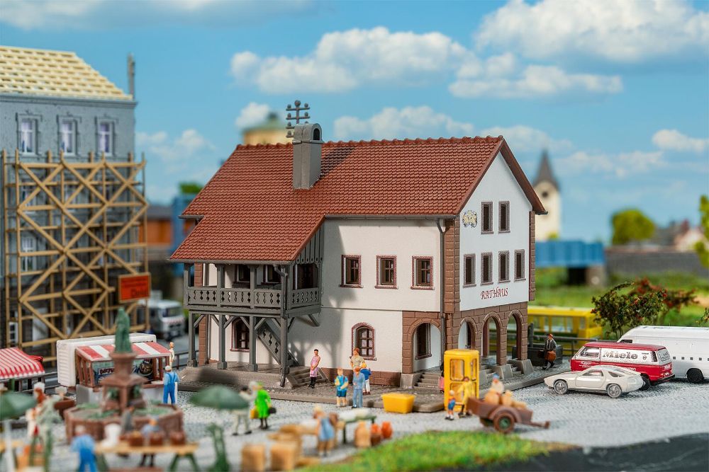 Faller 231727 Kleinstadtrathaus 1:160 Spur N Bausatz NEU OVP