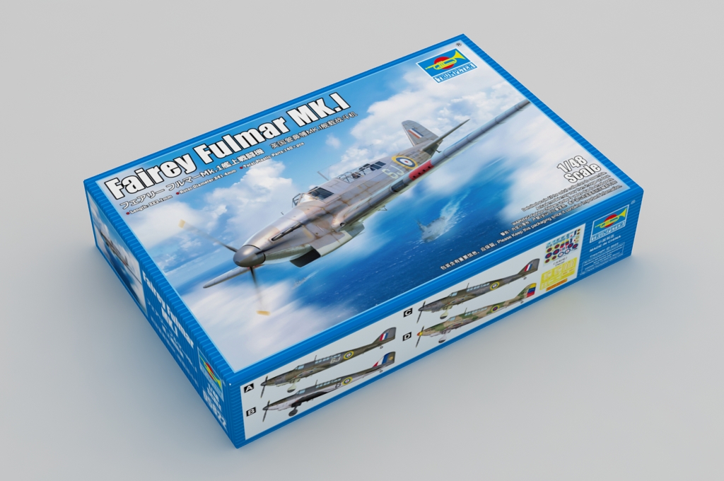 Trumpeter 05822 Fairey Fulmar MK.I 1:48 Modellbausatz Neu OVP