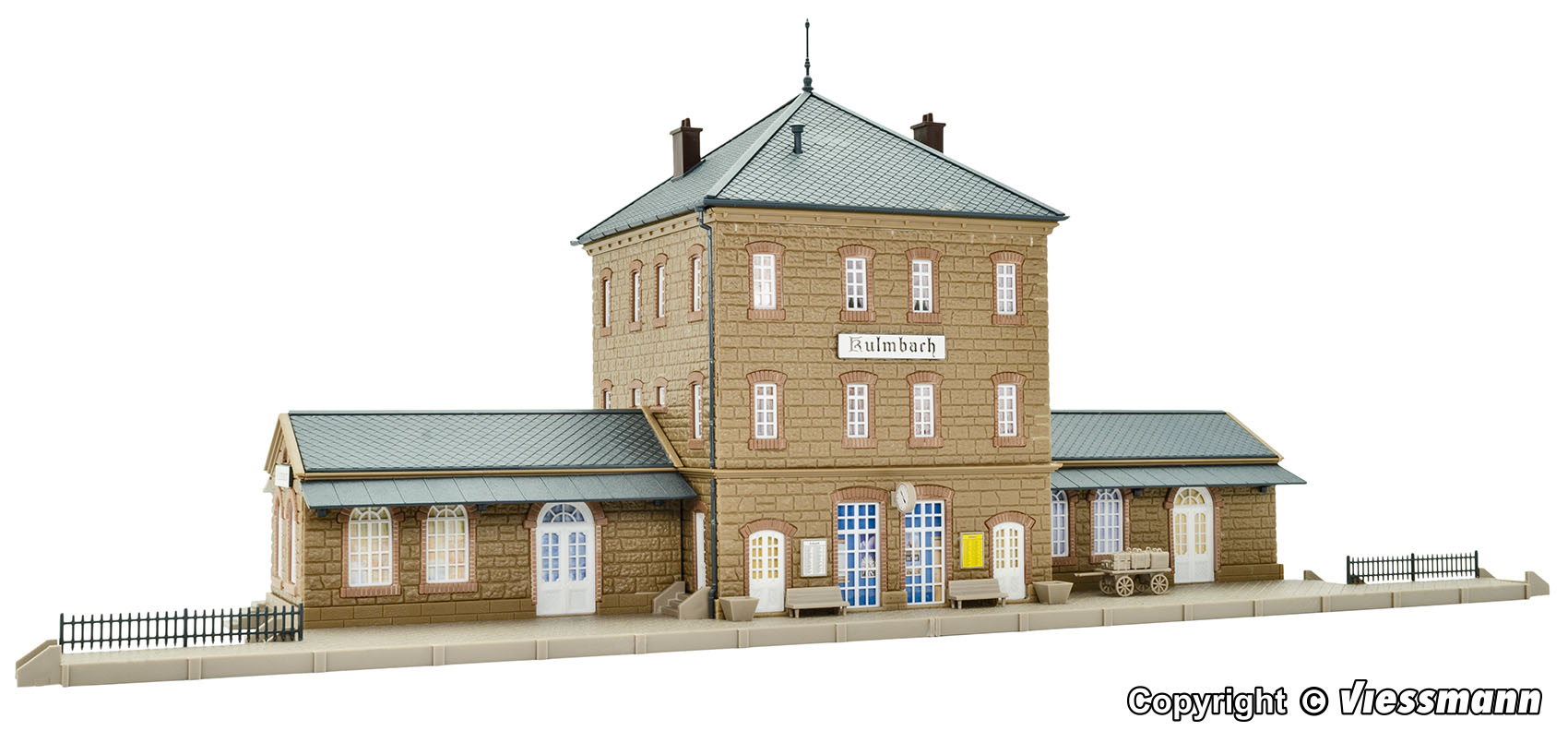 Vollmer 43451 Bahnhof Kulmbach 1:87 Spur H0 Bausatz Neu OVP