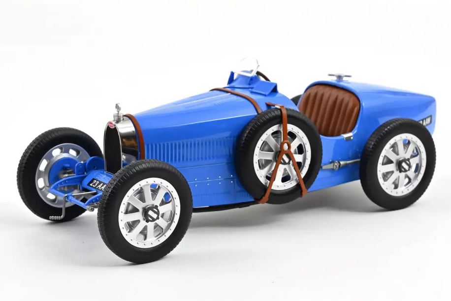 Norev 125705 Bugatti T35 1925 Blau 1:12 Standmodell Neu OVP