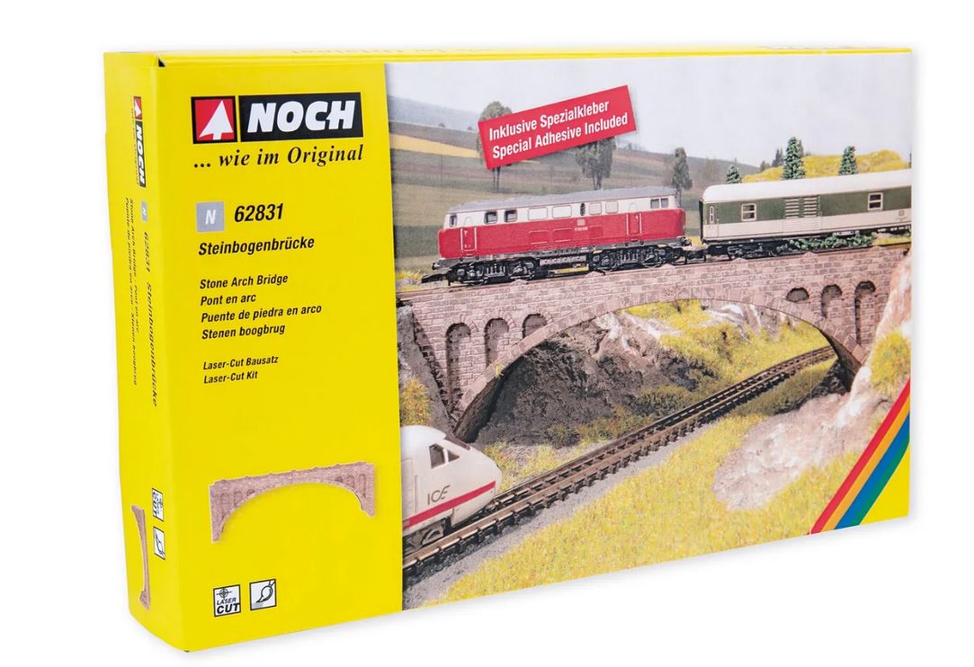 Noch 62831 Steinbogenbrücke 1:160 Spur N Bausatz Neu OVP