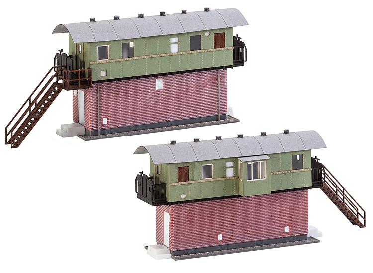 Faller 120112 Behelfsstellwerk - 1:87 Spur H0 - Bausatz - Neu - OVP