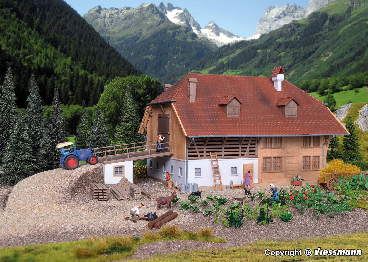 Kibri 38804 Bauernhaus Tannenhof 1:87 Spur H0 Bausatz Neu OVP
