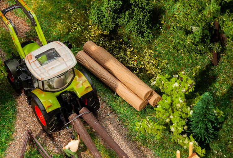 Faller 180986 16 Baumstämme 1:87 Spur H0 Neu OVP