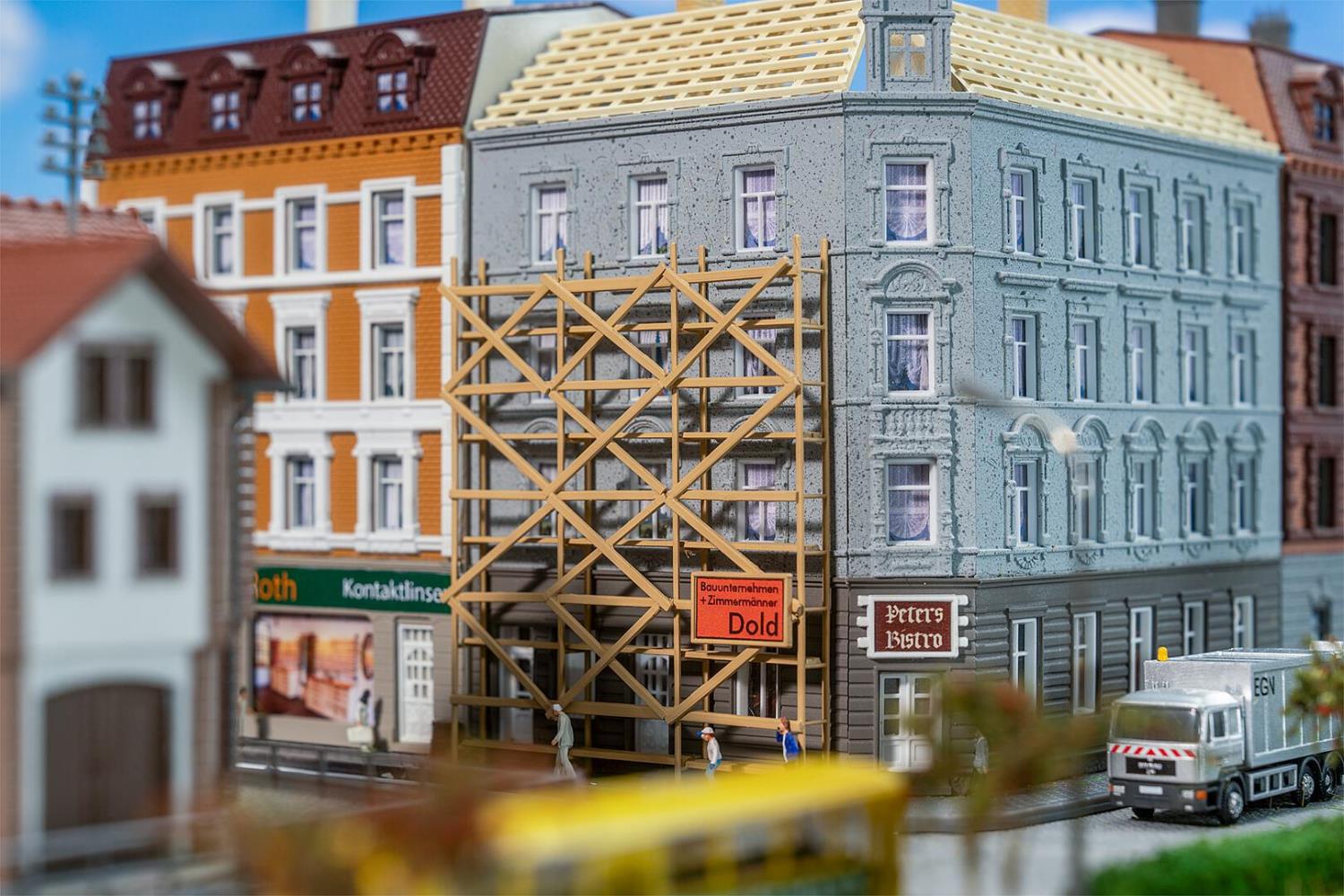 Faller 232166 Stadteckhaus im Umbau 1:160 Spur N Bausatz Neu
