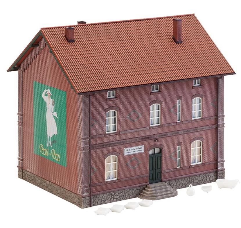 Faller 130196 Klempner M. Röhrig + Sohn - 1:87 Spur H0 - Bausatz - Neu