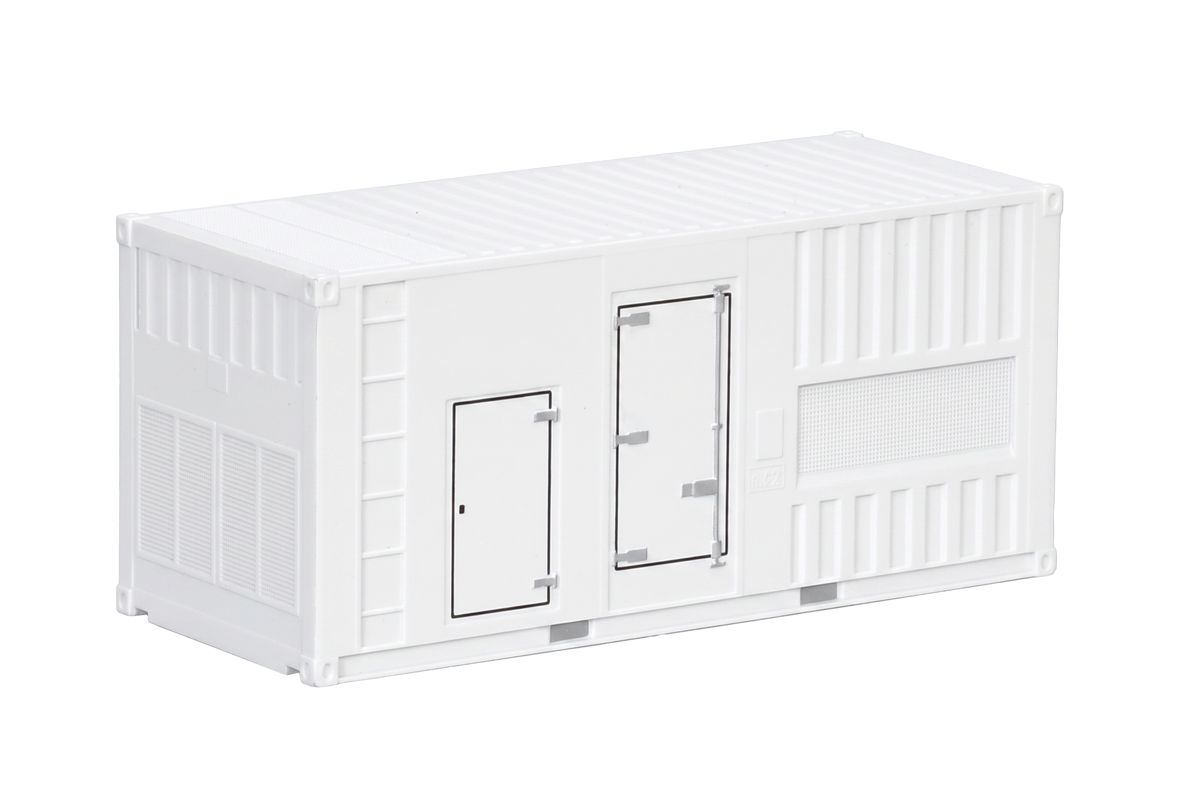 Herpa 055505 Set 2x 20 ft. Cont. Strom weiß