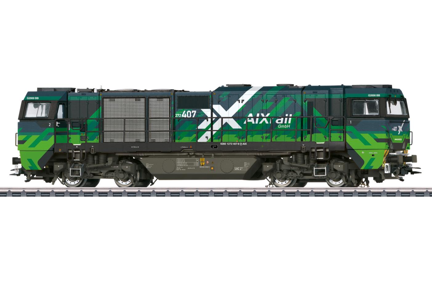 Märklin 37299 Diesellokomotive Baureihe 272 (G2000) AIXrail Spur H0