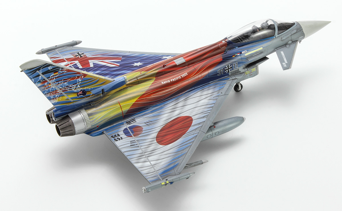 Hasegawa 02430 Eurofighter Typhoon Luftwaffe Rapid Pacific 2022 1:72