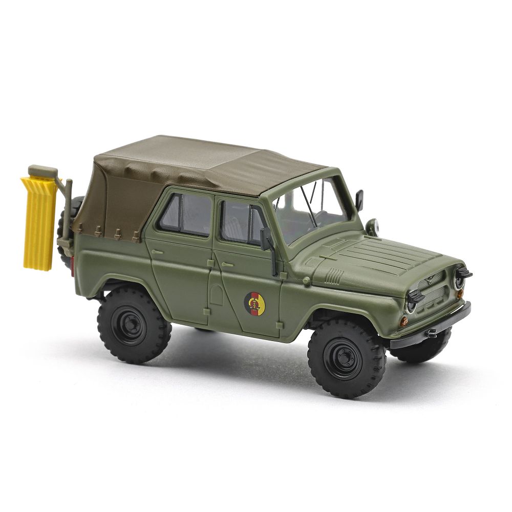 Busch 52124 UAZ 469 RWD NVA DDR mattoliv 1:87 Spur H0 NEU