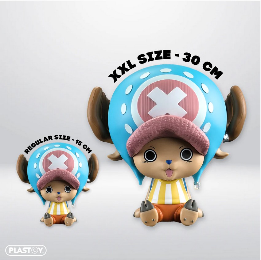 Plastoy 80244 One Piece Chopper New World XXL 30 cm NEU Spardose
