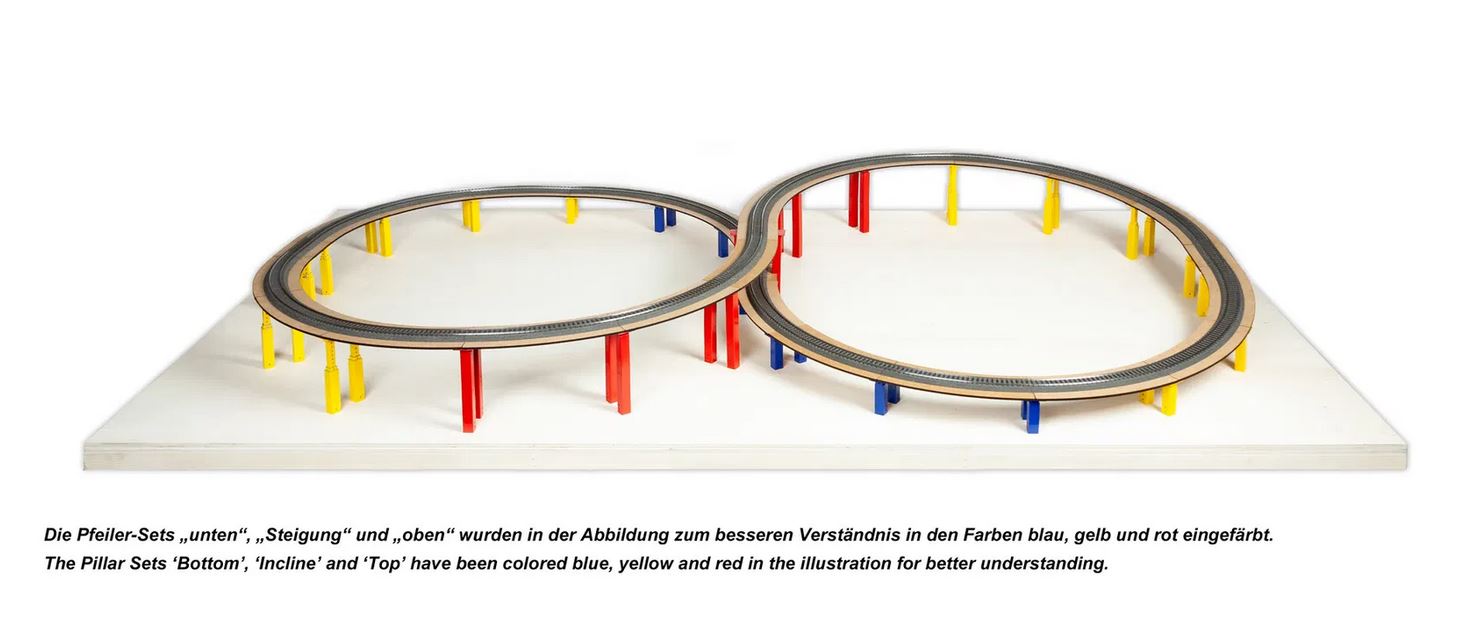 Noch 53943 easy TRACK® Pfeiler höhenverstellbar Spur H0/TT/N