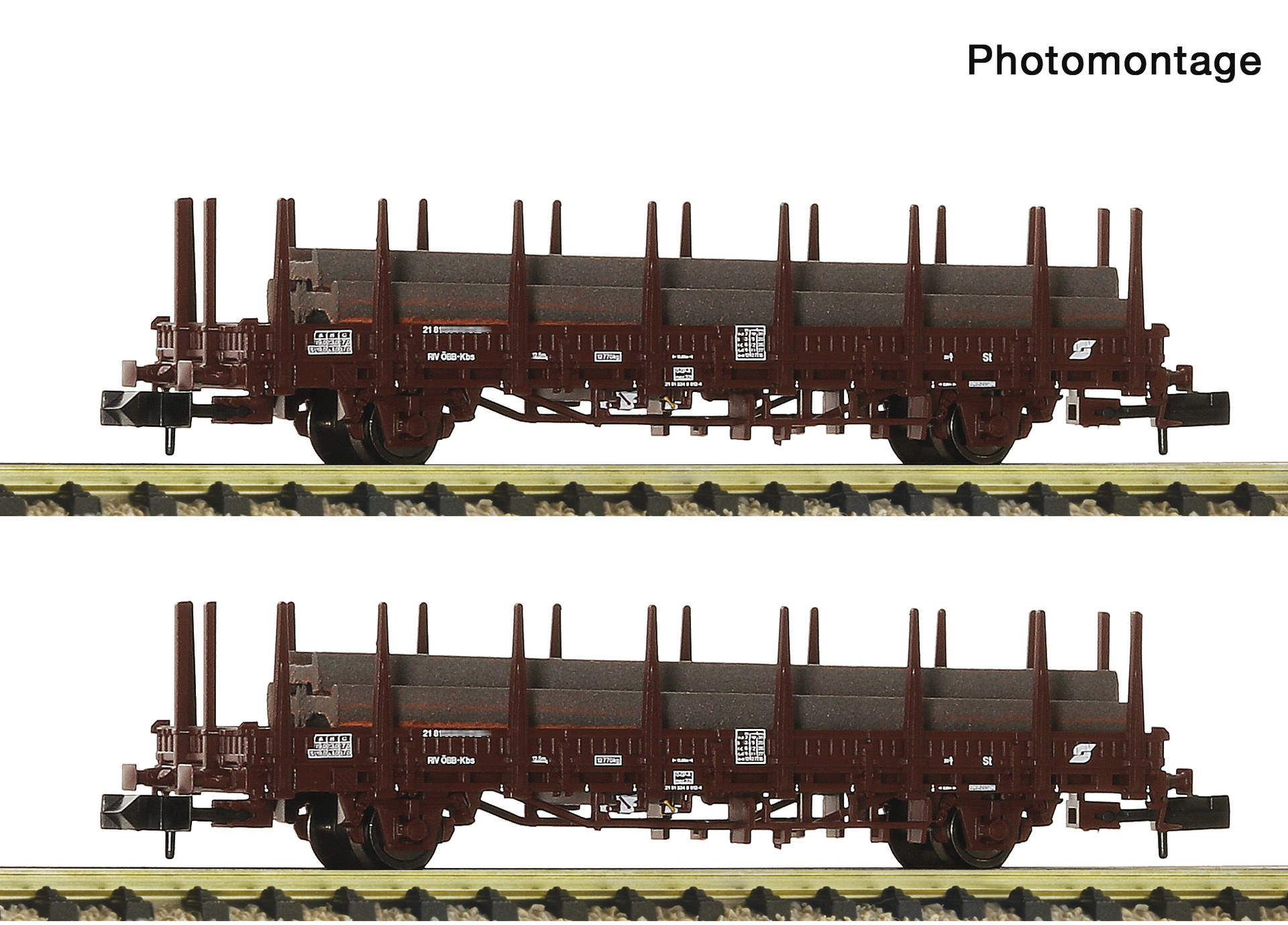 Fleischmann 6660143 2-tlg. Set 2: Stahlzug
