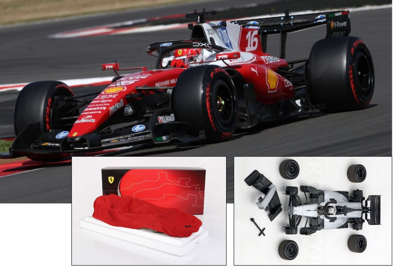 BBR 2618D16 WINNER Leclerc F1 British Grand Prix Ferrari SF26 1:18