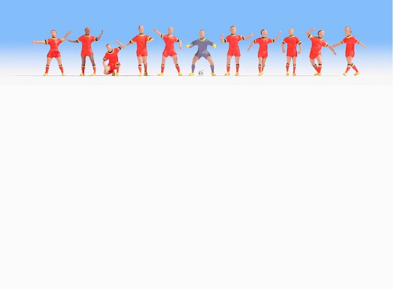 Noch 15967 Fußballteam Belgien Spur H0 NEU OVP Figuren
