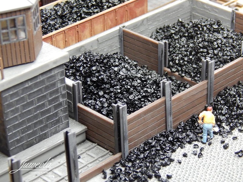 Juweela 28135 Steinkohle grob, 20g (Miniatur)