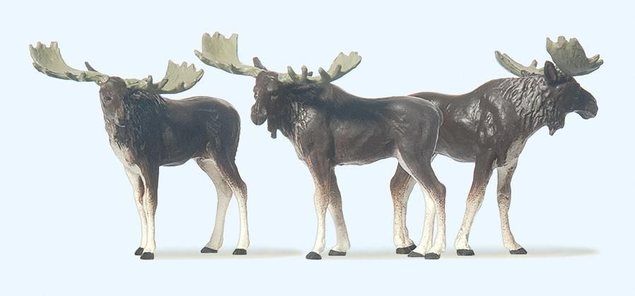 Preiser 20393 Elche 1:87 Spur H0 Neu OVP Tiere