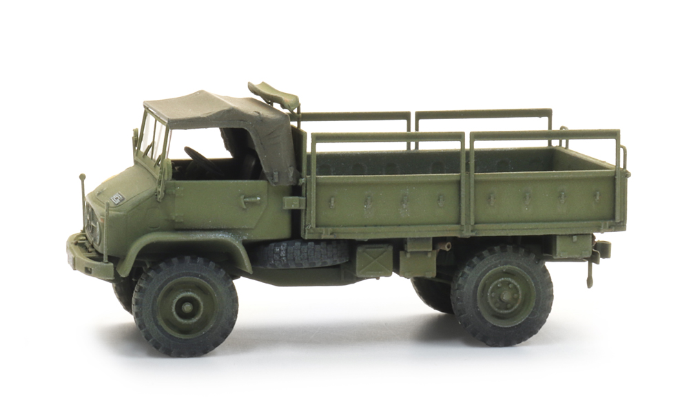 Artitec 6870780 FR Unimog 404s bakwagen open groen