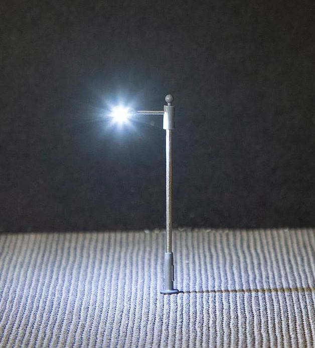 Faller 272222 LED-Straßenbeleuchtung, Ansatzleuchte 1:160 Spur N Neu OVP