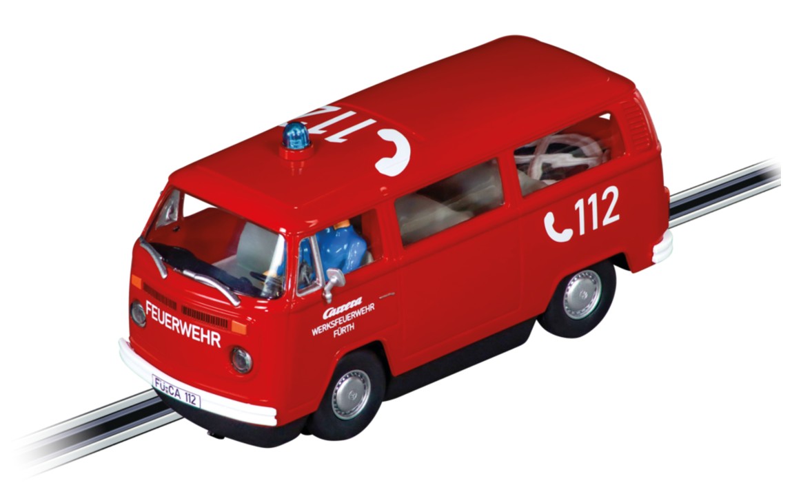Carrera 20032083 VW Bus T2b 'Feuerwehr' Carrera DIGITAL 132 NEU OVP
