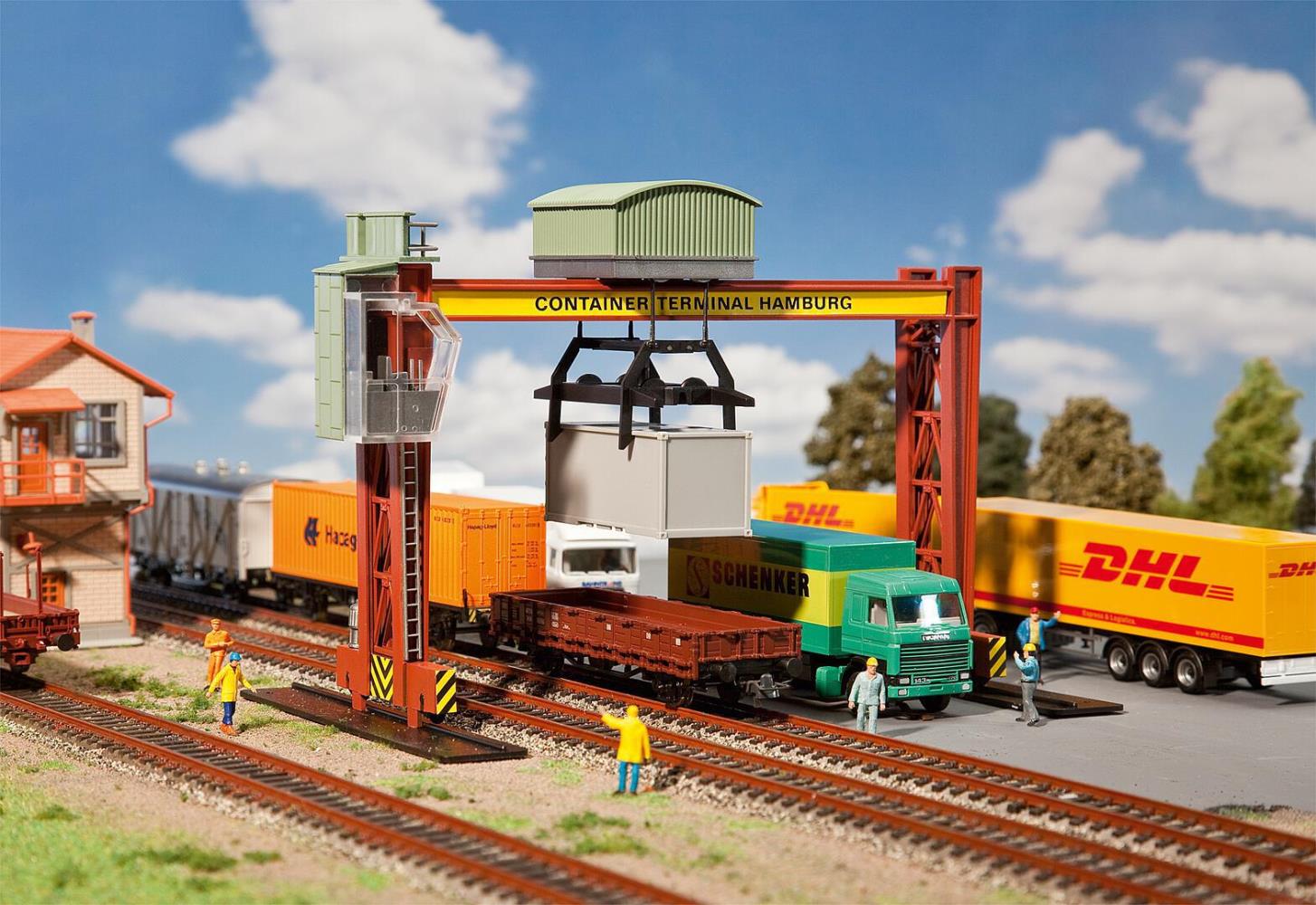 Faller 131368 Containerbrückenkran 1:87 Spur H0 Bausatz NEU OVP