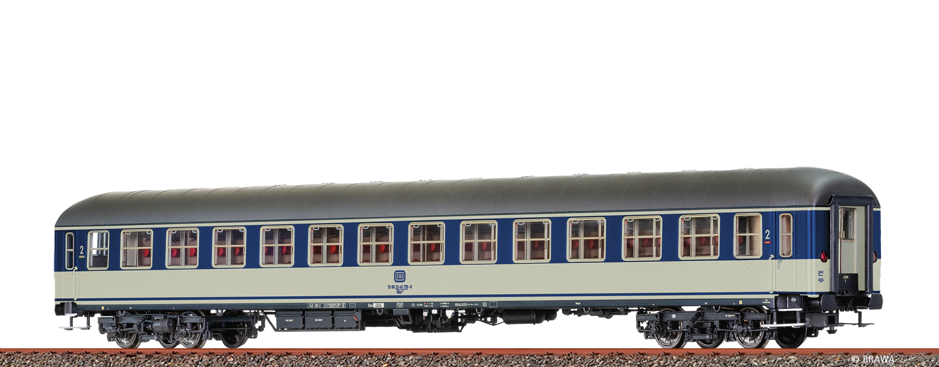 Brawa 58191 H0 Schnellzugwagen Büm234 DB