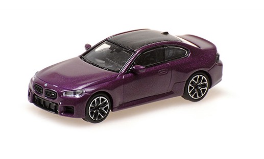 Minichamps 870024704 BMW M2 – 2023 – VIOLET METALLIC 1:87 Spur H0 NEU