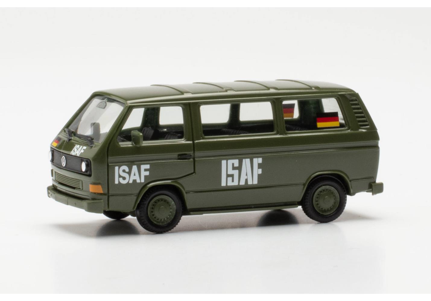 Herpa 700818 Volkswagen (VW) T3 Bus ISAF 1:87 Spur H0 Neu OVP