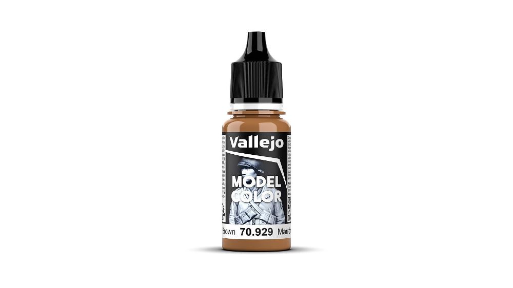 Vallejo 70929 Hellbraun, matt, 18 ml Model Color NEU