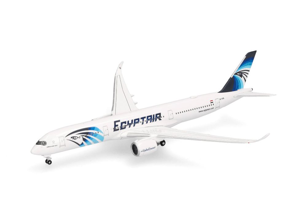 Herpa 539555 EgyptAir Airbus A350-900 1:500 Standmodell NEU OVP