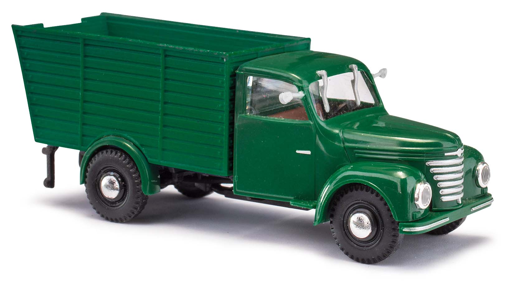 Busch 52099 Framo V901/2 Tiertransporter Grün 1:87 Spur H0 Neu