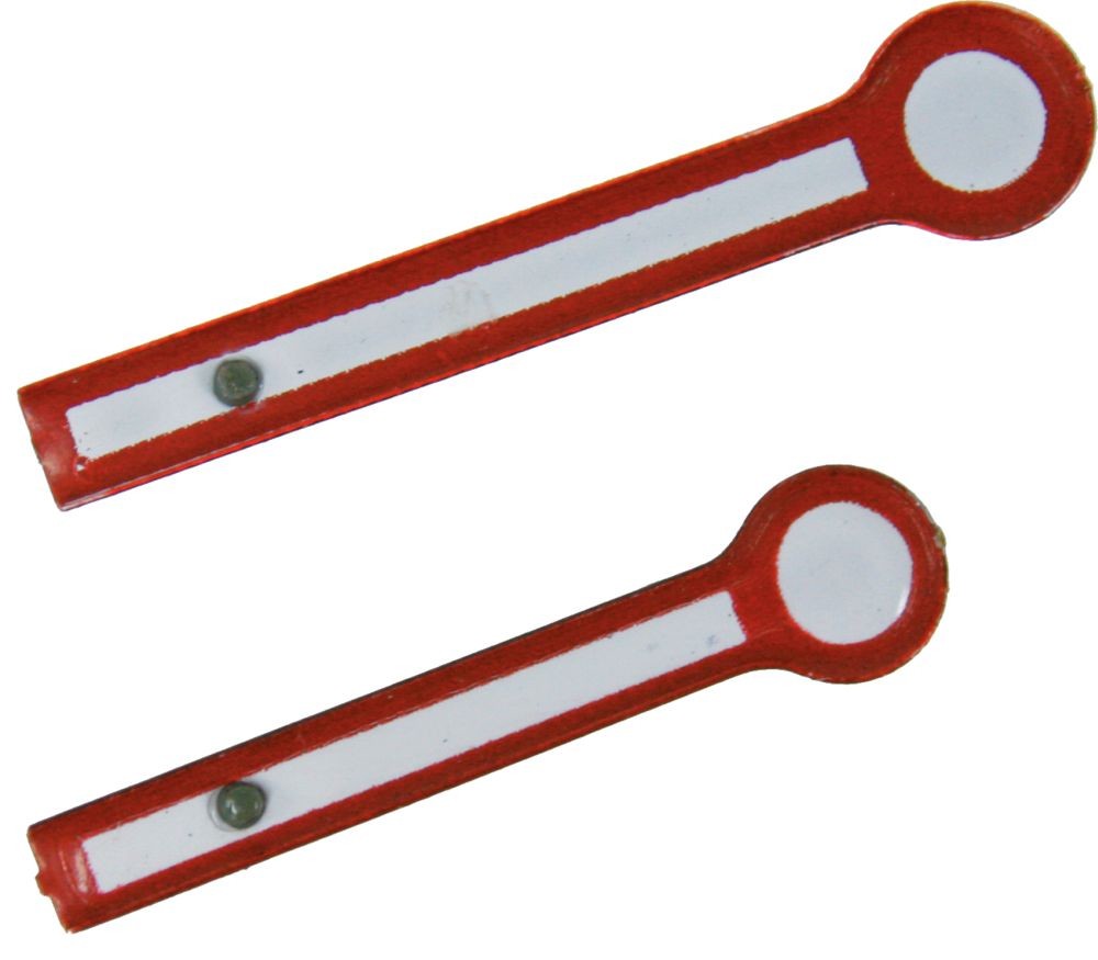 Viessmann 68382 Metallflügel-Set für zweiflügelige Signale - Spur H0