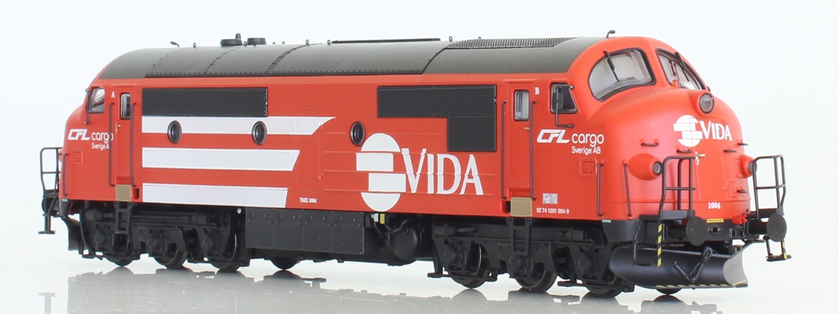 Dekas 8750184 Diesellok TMX 1004 VIDA (CFL Cargo) 1:87 Spur H0 DC